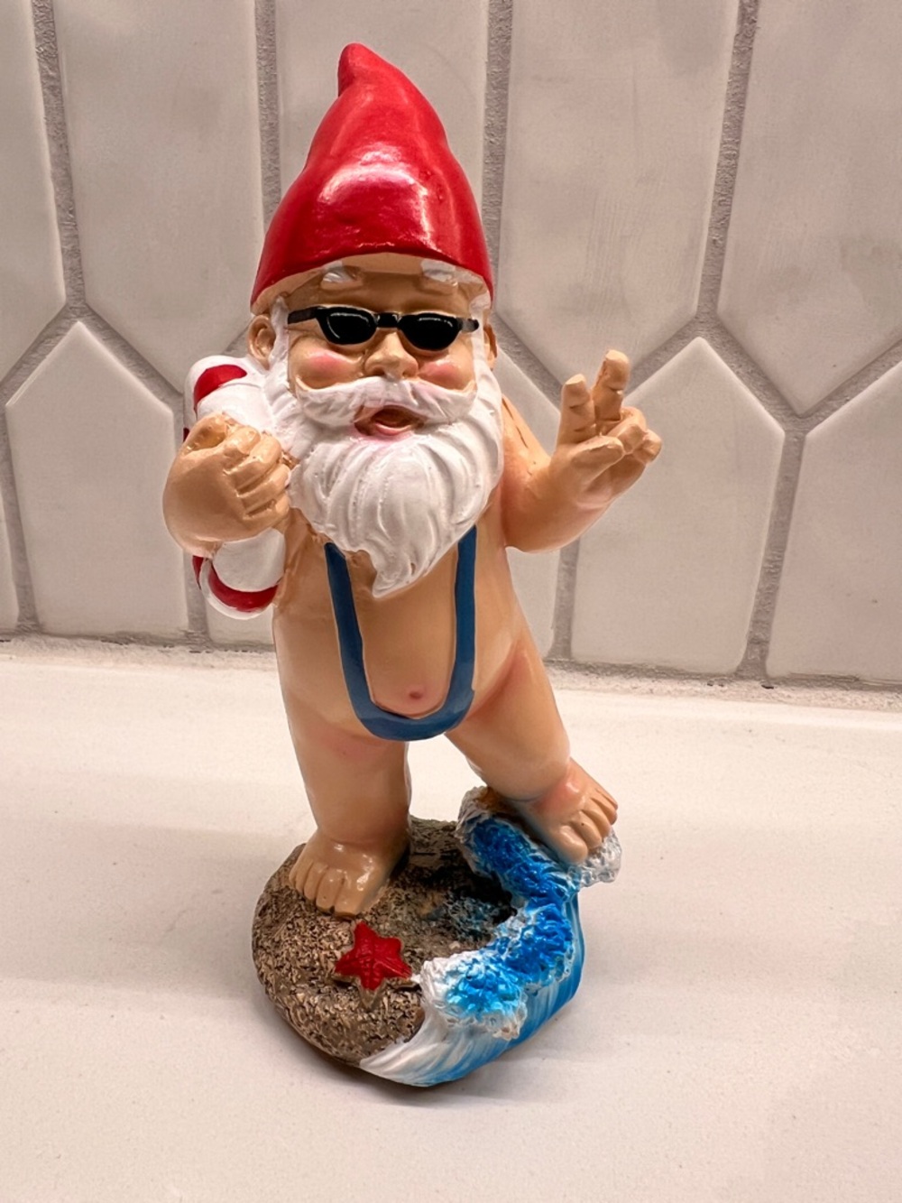 Garden Gnome Outdoor Statue Figurine
